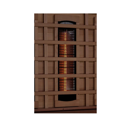 Golden Designs "Reserve Edition" 3 Person Near Zero EMF Full Spectrum with Himalayan Salt Bar (GDI-8230-01)