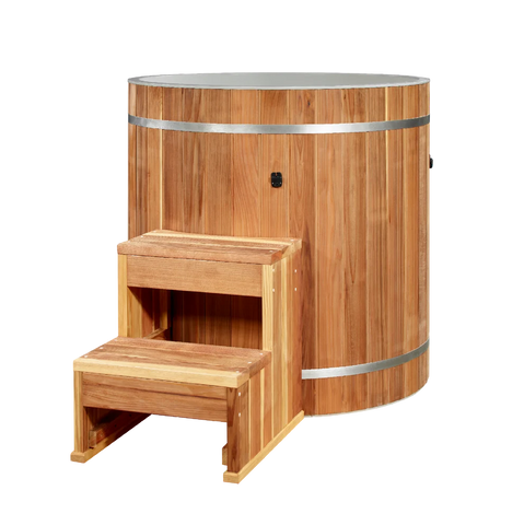 Dynamic Cold Therapy PVC Barrel Cold Plunge