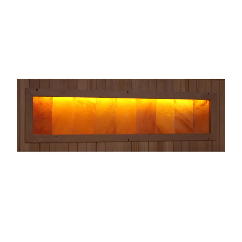 Retired in 2024*** Golden Designs "Hotel Edition" 3 Person Near Zero EMF with Himalayan Salt Bar (GDI-8030-H3)
