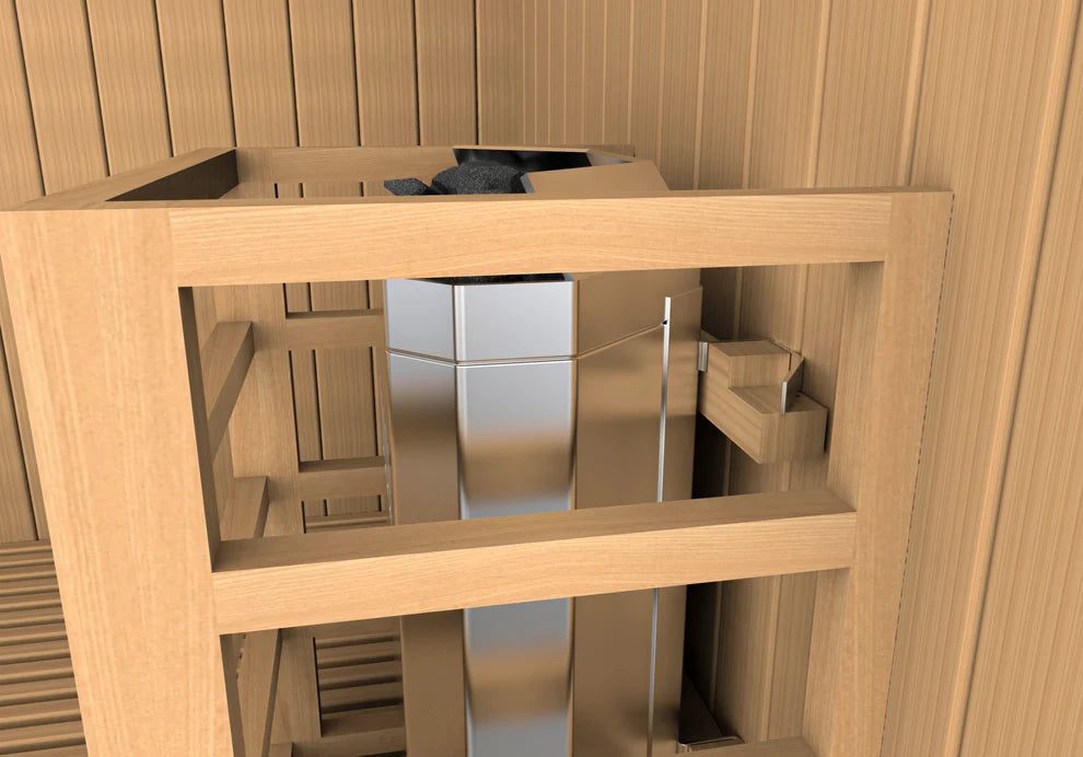 Retired in 2025*** Golden Designs "Osla" 4-6 Person Traditional Sauna (GDI-7689-01)