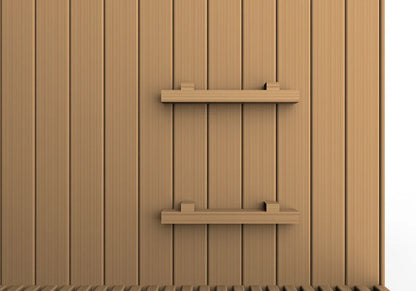 *Retired in 2024*** Golden Designs "Sundsvall Edition" 2 Person Traditional Sauna (GDI-7289-01)