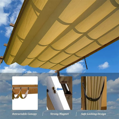 Solstice Retractable Pergola