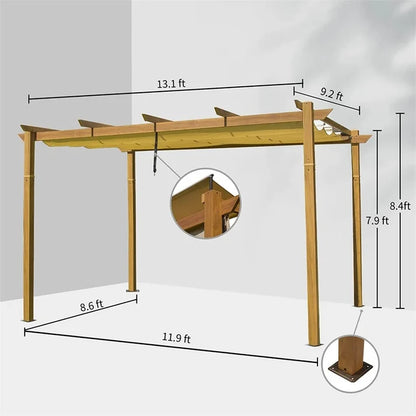 Solstice Retractable Pergola