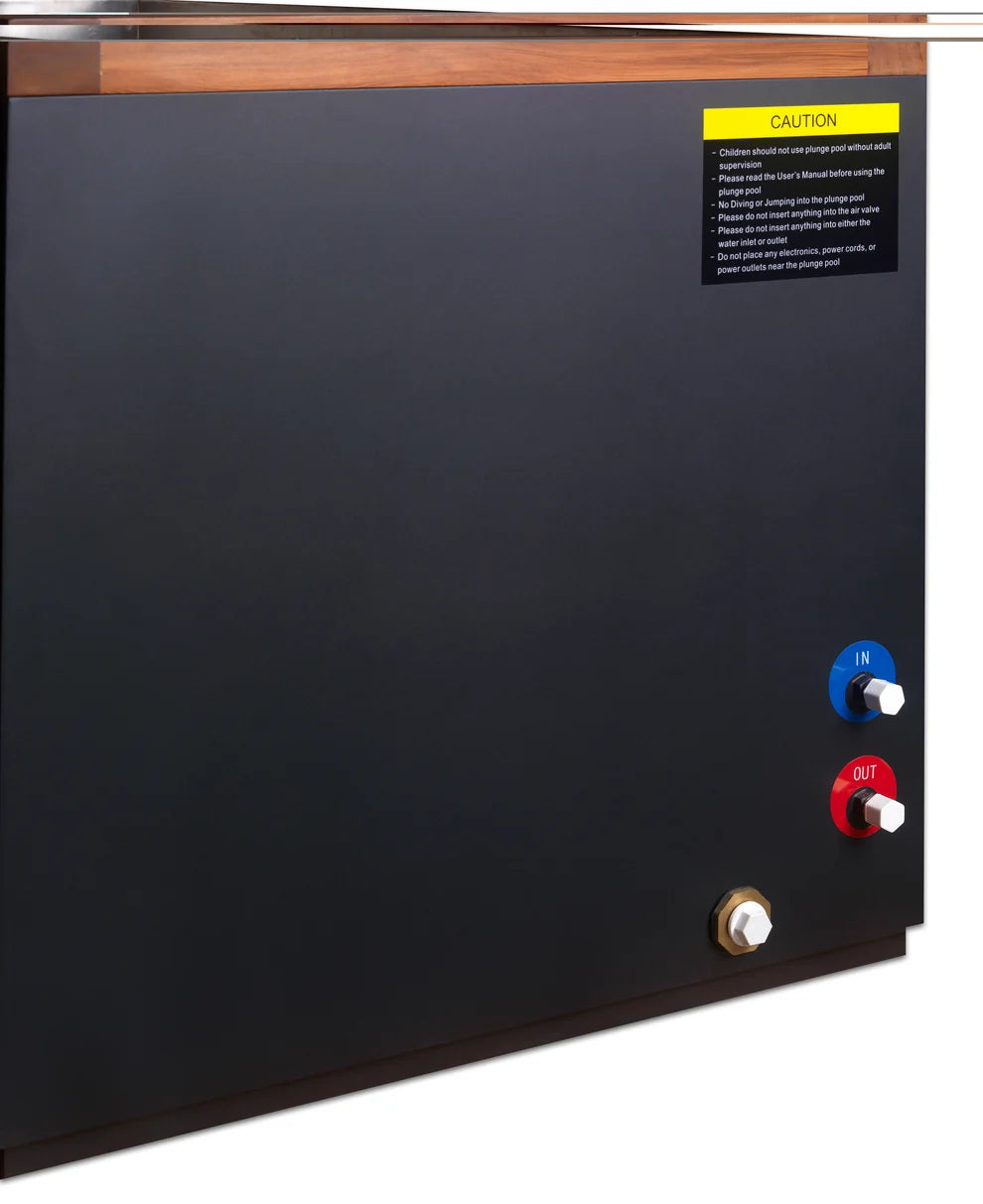 Dynamic Cold Therapy "CUBOID" 304 Nano-Coated Stainless Steel Cold Plunge Tub