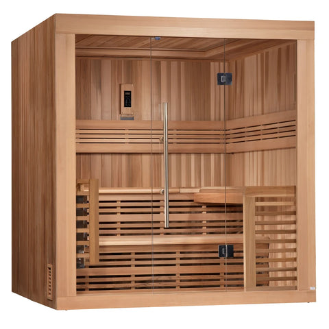Retired in 2025*** Golden Designs "Osla" 4-6 Person Traditional Sauna (GDI-7689-01)