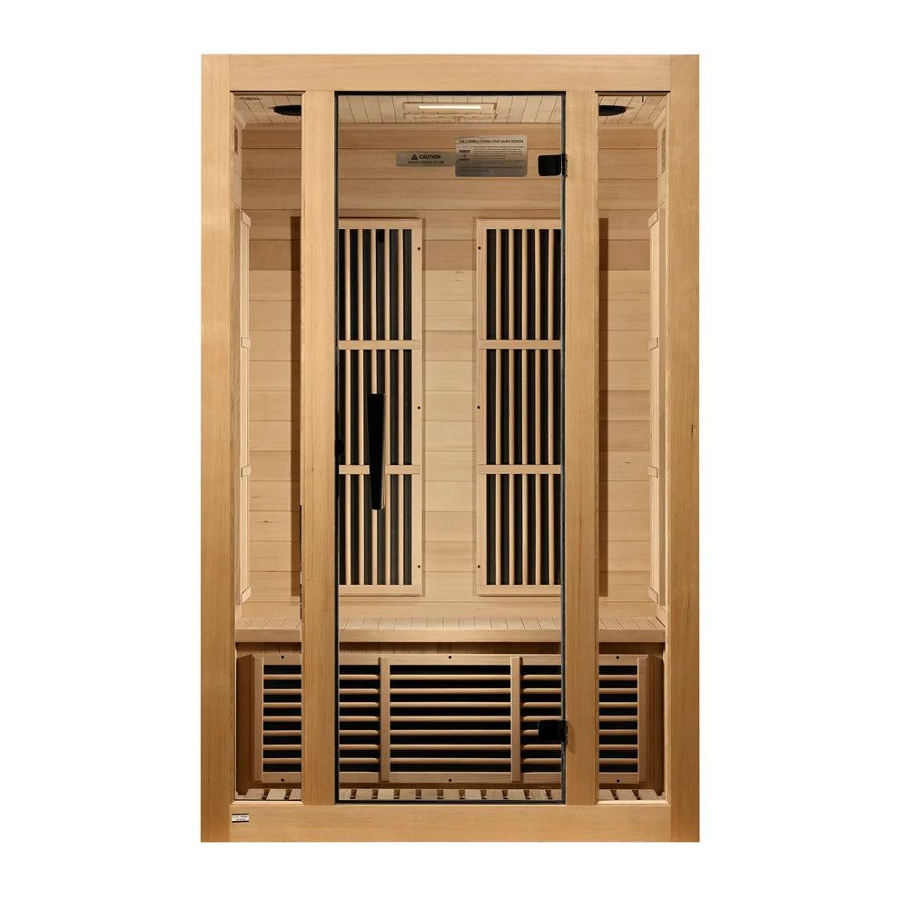 Maxxus "Seattle" 2 Person Low EMF FAR IR Sauna (MX-J206-01)