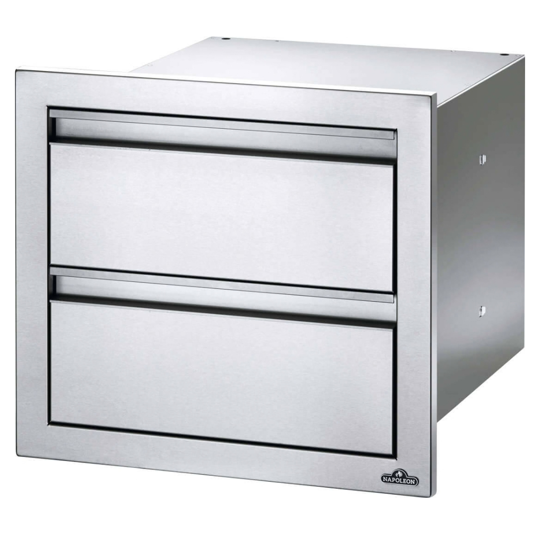 Napoleon 18 x 16 inch Double Drawer